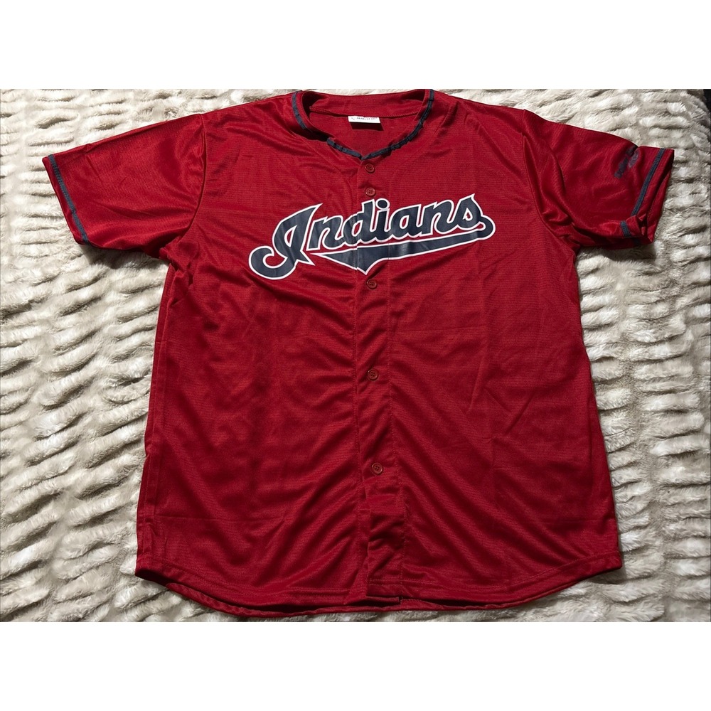 Cleveland Indians Oscar Mercado Red Giveaway Jersey Size XL